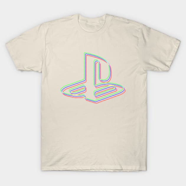 GlitchStation T-Shirt by lowpolyshirts